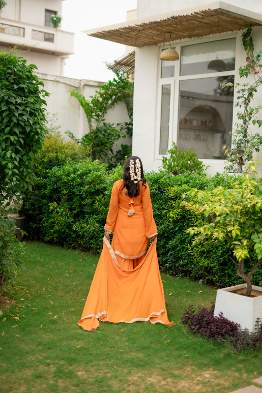 Kesarika kurta palazzo set