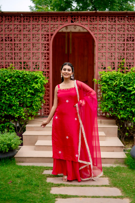 Sajni silk kurta set