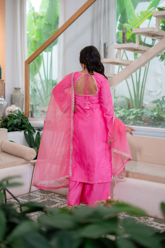 Gulaabo Silk Kurta Set