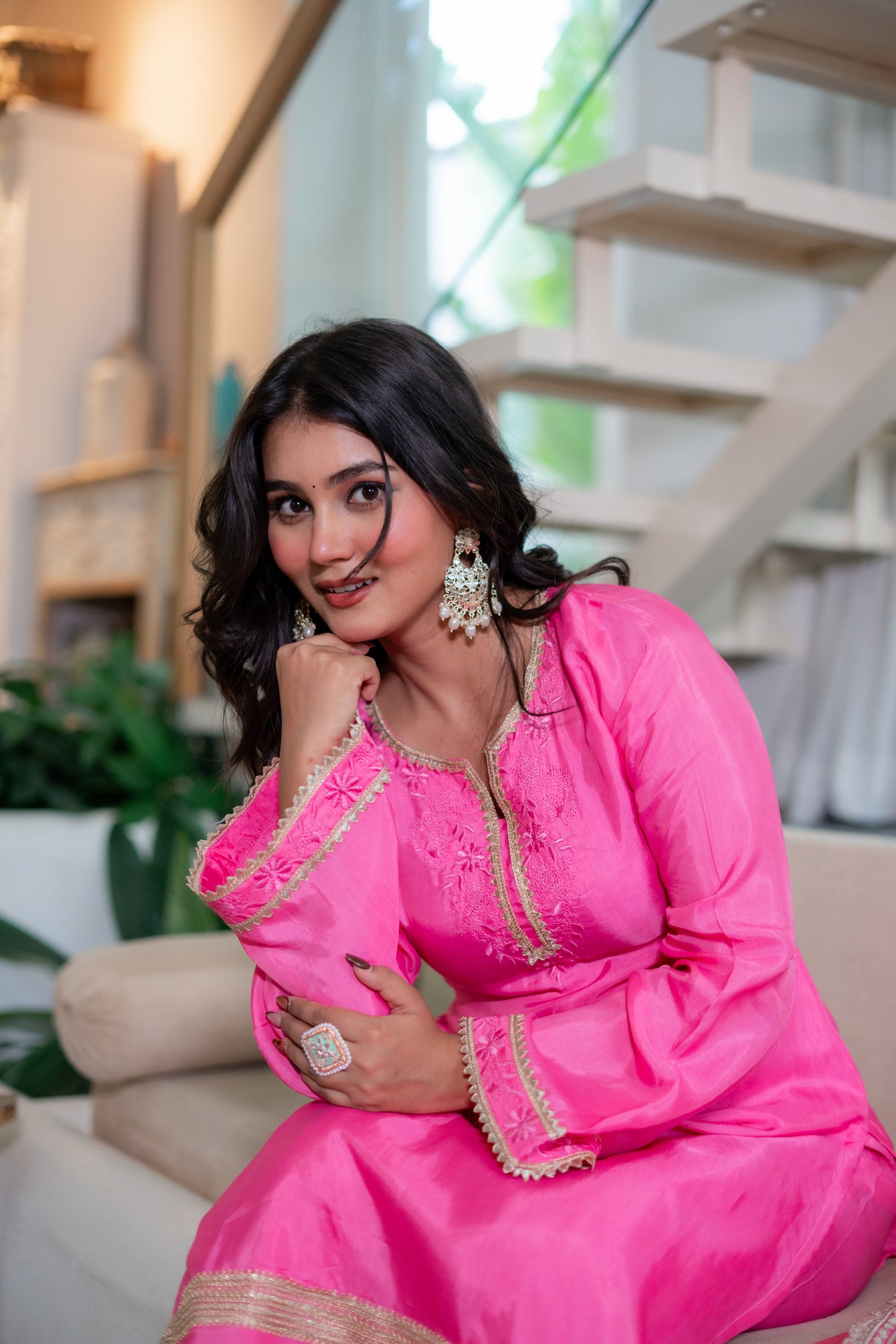 Gulaabo Silk Kurta Set