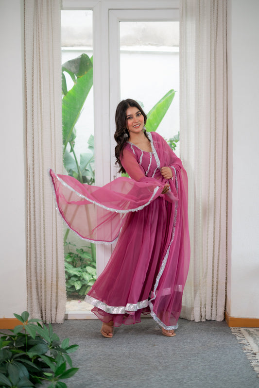 Nazneen georgette suit set