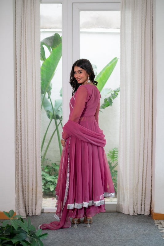 Nazneen georgette suit set