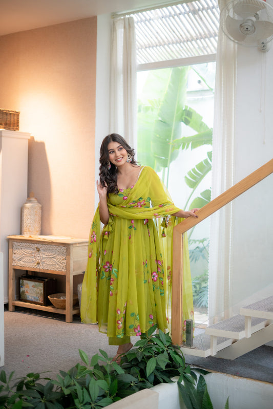 Gulnaar Georgette Suit Set