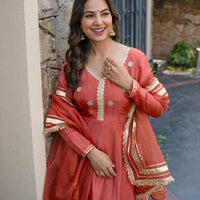 Sahej Silk sharara set