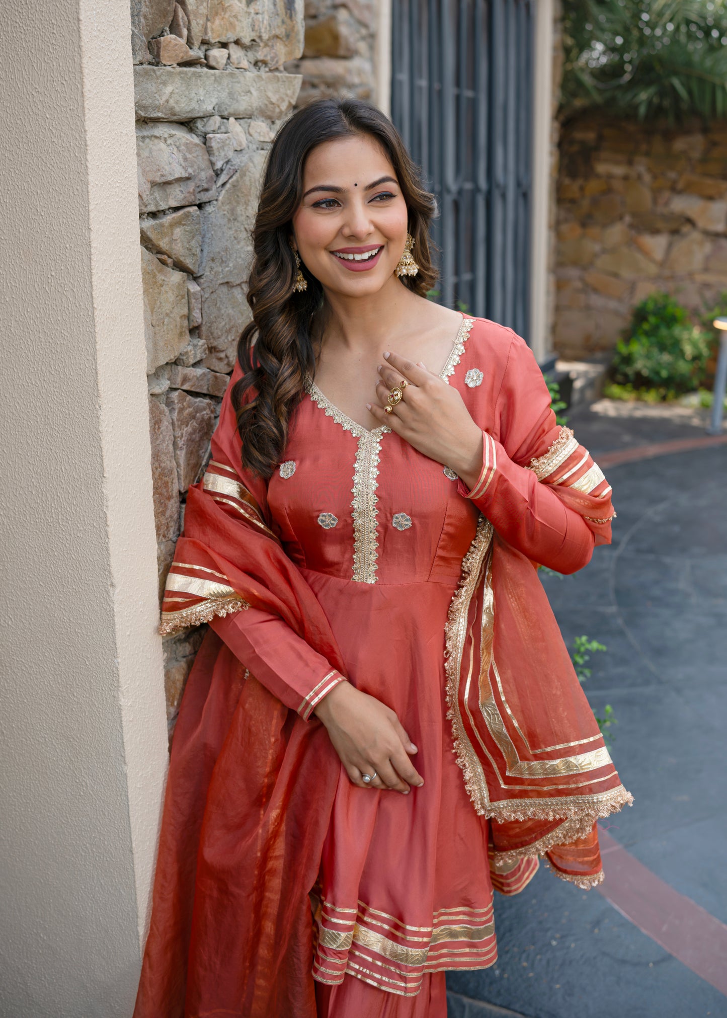 Sahej Silk sharara set