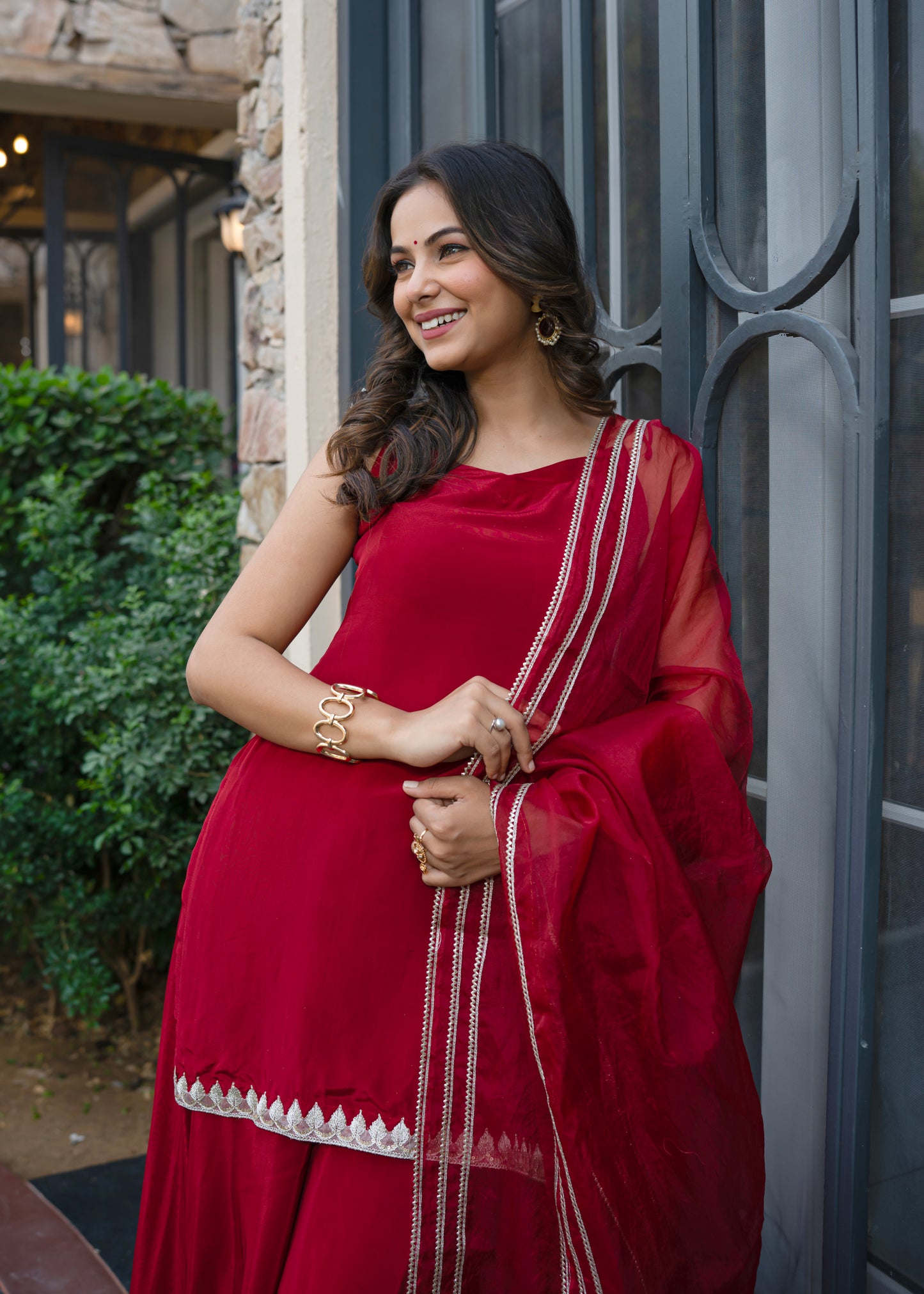 Red Blush Kurta set