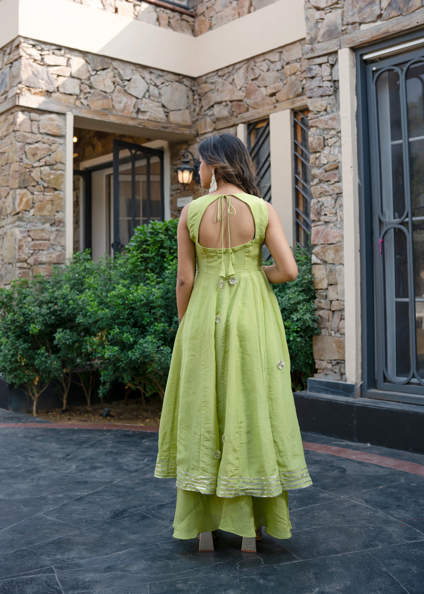 Parisha Tissue suit set