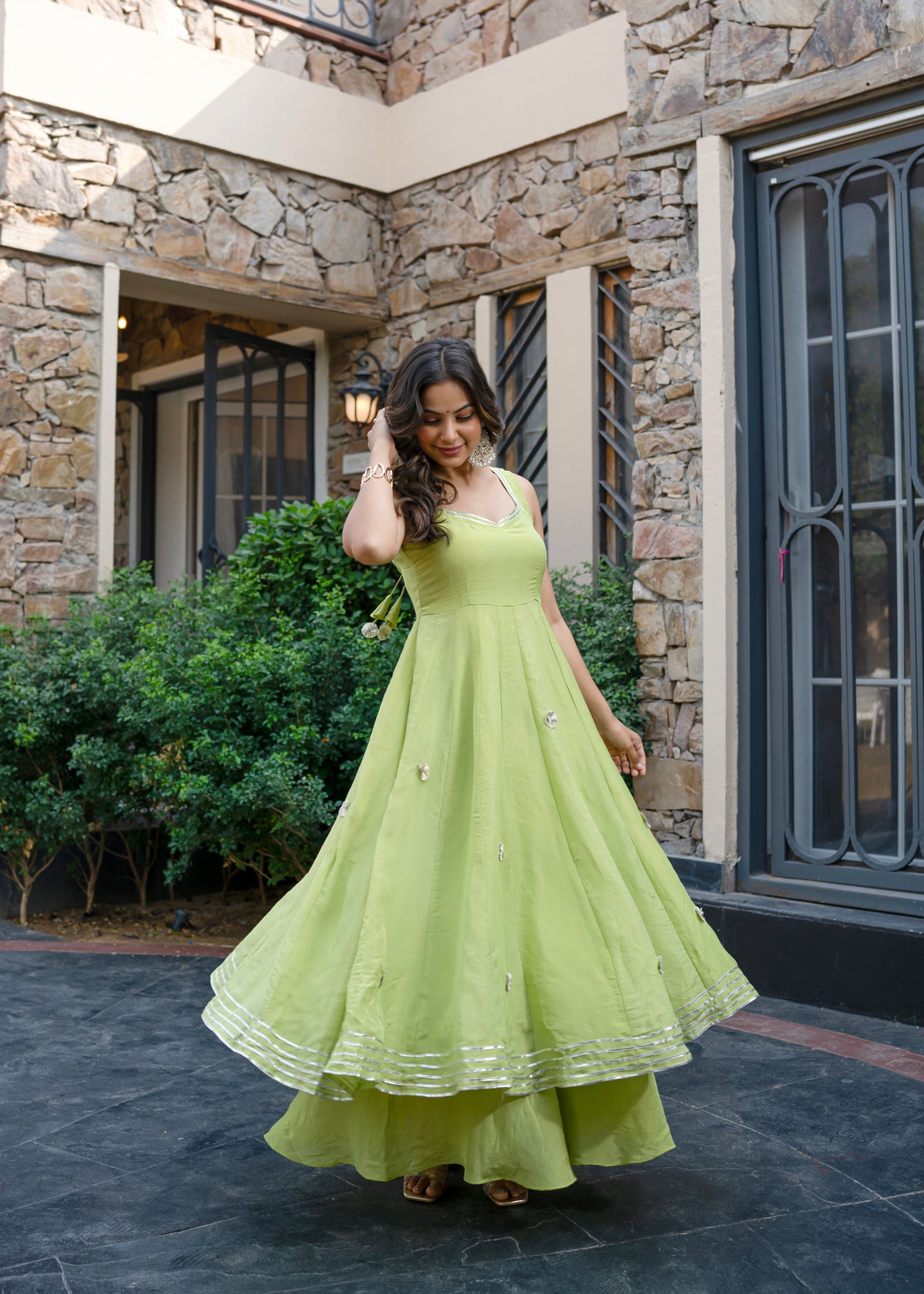 Parisha Tissue suit set