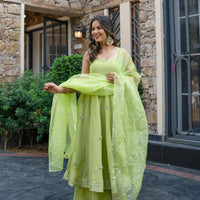 Parisha Tissue suit set