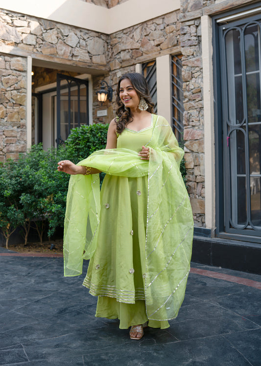 Parisha Tissue suit set