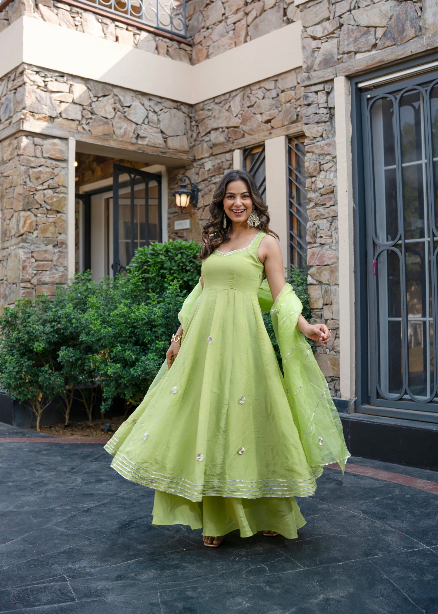 Parisha Tissue suit set