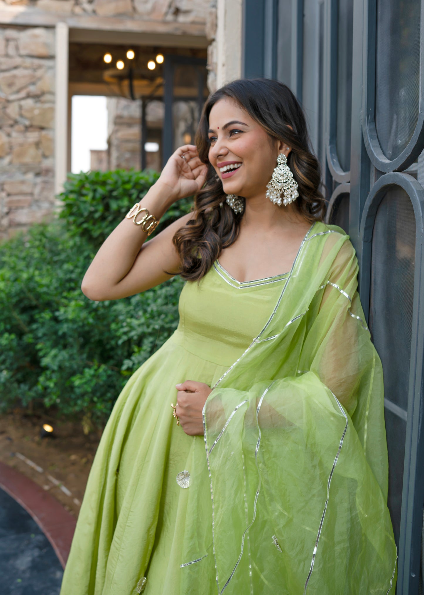 Parisha Tissue suit set