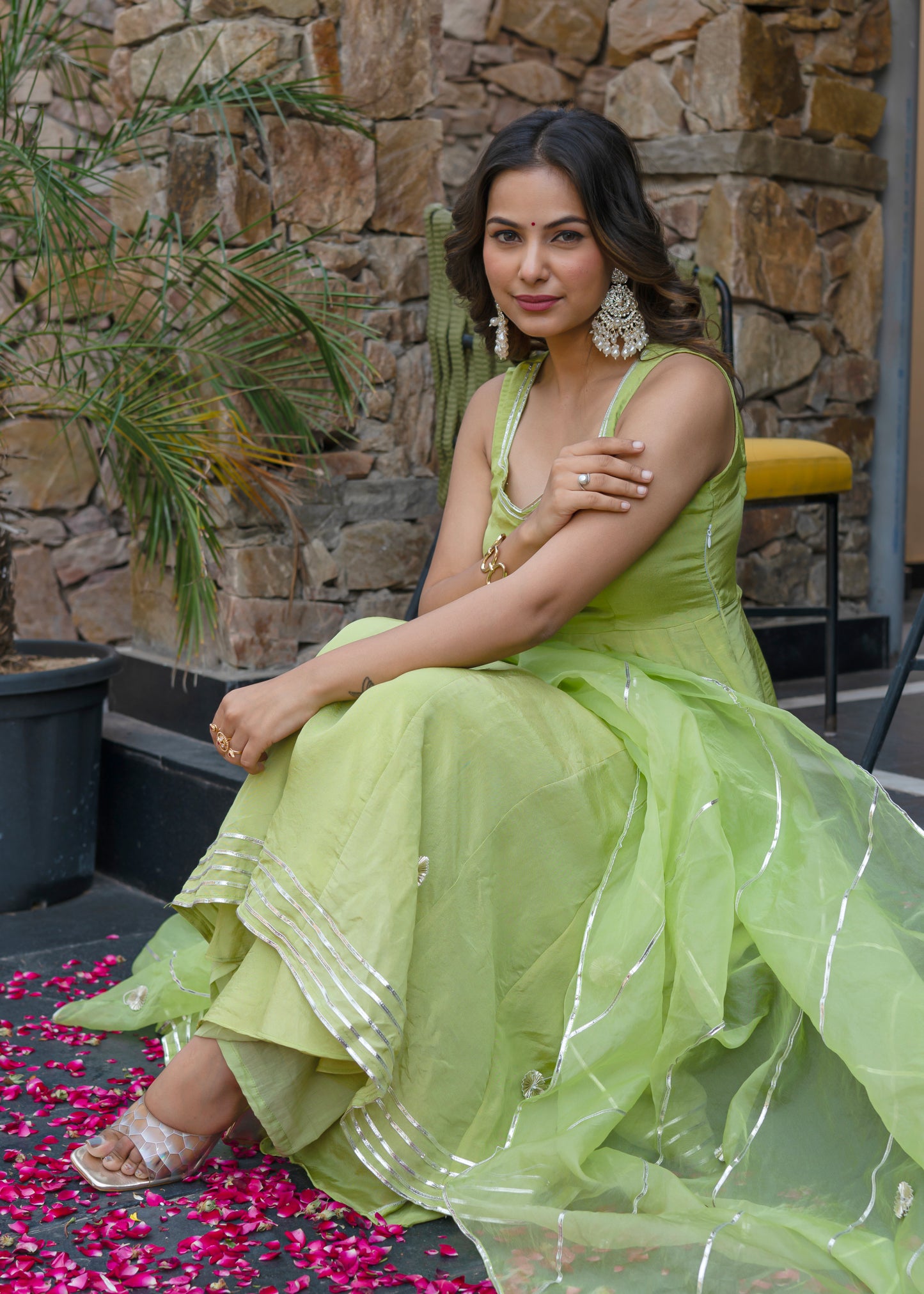 Parisha Tissue suit set