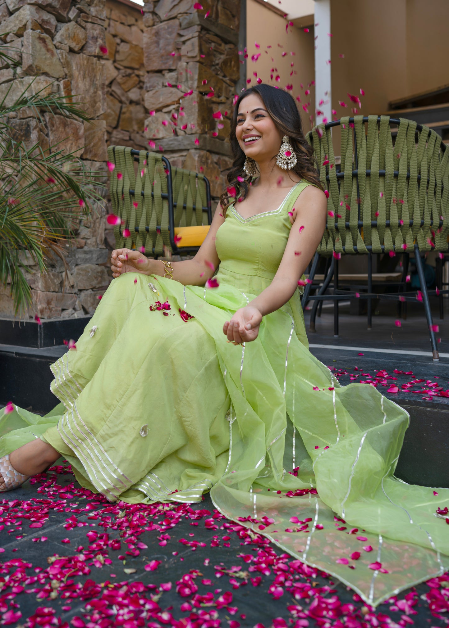 Parisha Tissue suit set