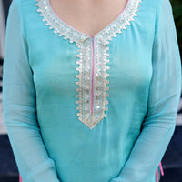 Aizal Organza Sharara set