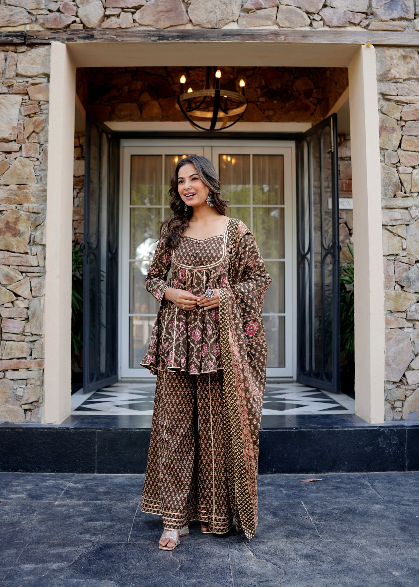 Saanjh Cotton suit set