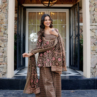 Saanjh Cotton suit set