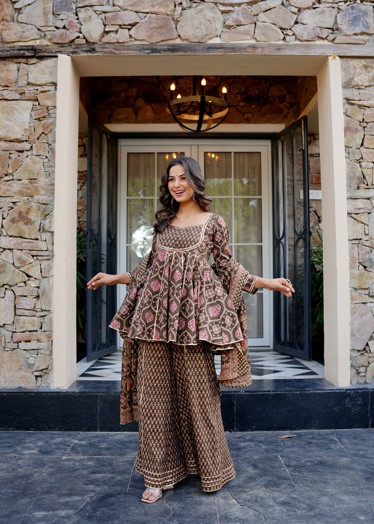 Saanjh Cotton suit set