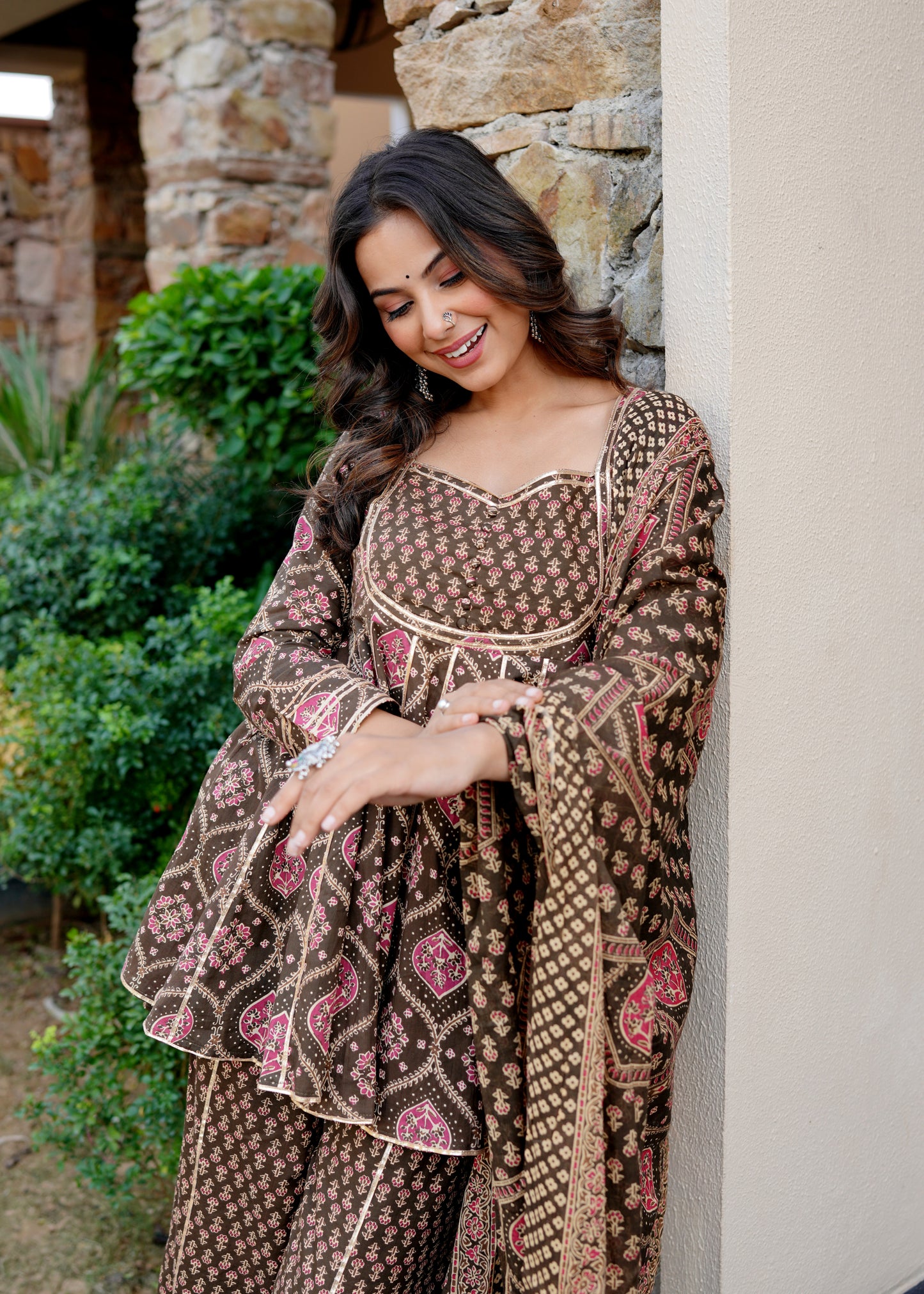 Saanjh Cotton suit set