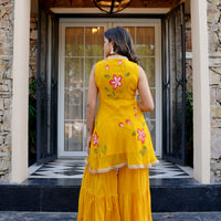 Inaya kurta sharara set