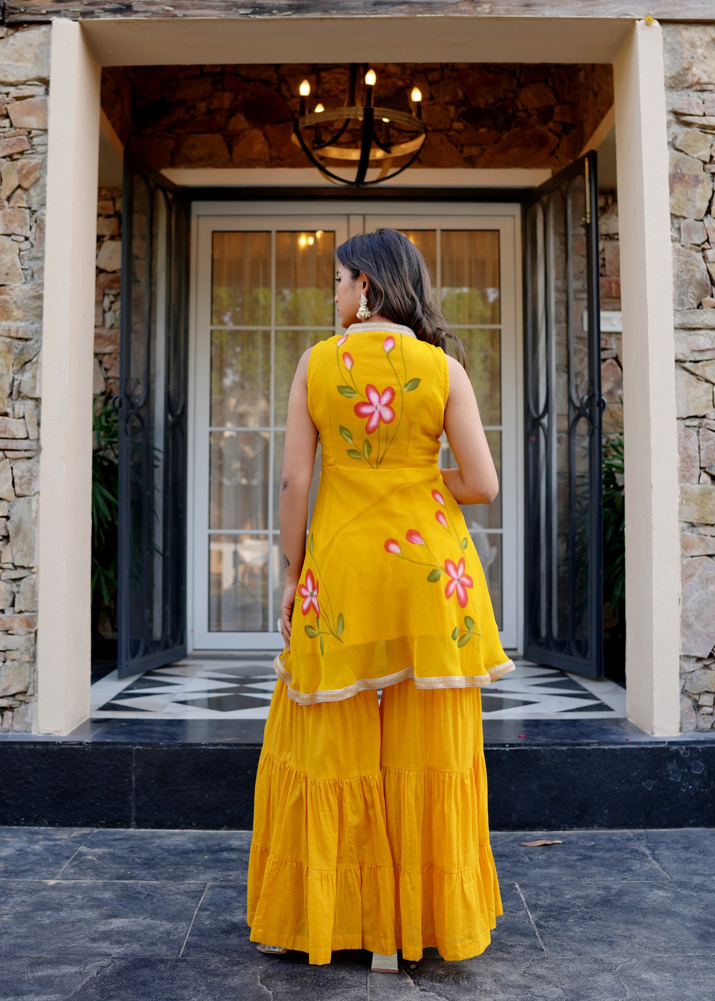 Inaya kurta sharara set