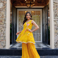 Inaya kurta sharara set