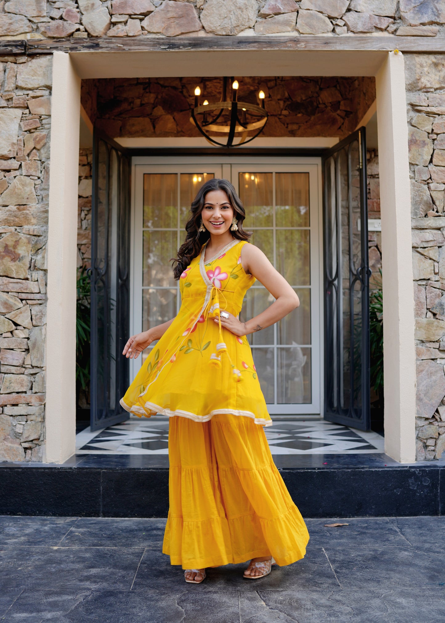 Inaya kurta sharara set