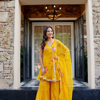 Inaya kurta sharara set