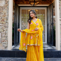 Inaya kurta sharara set
