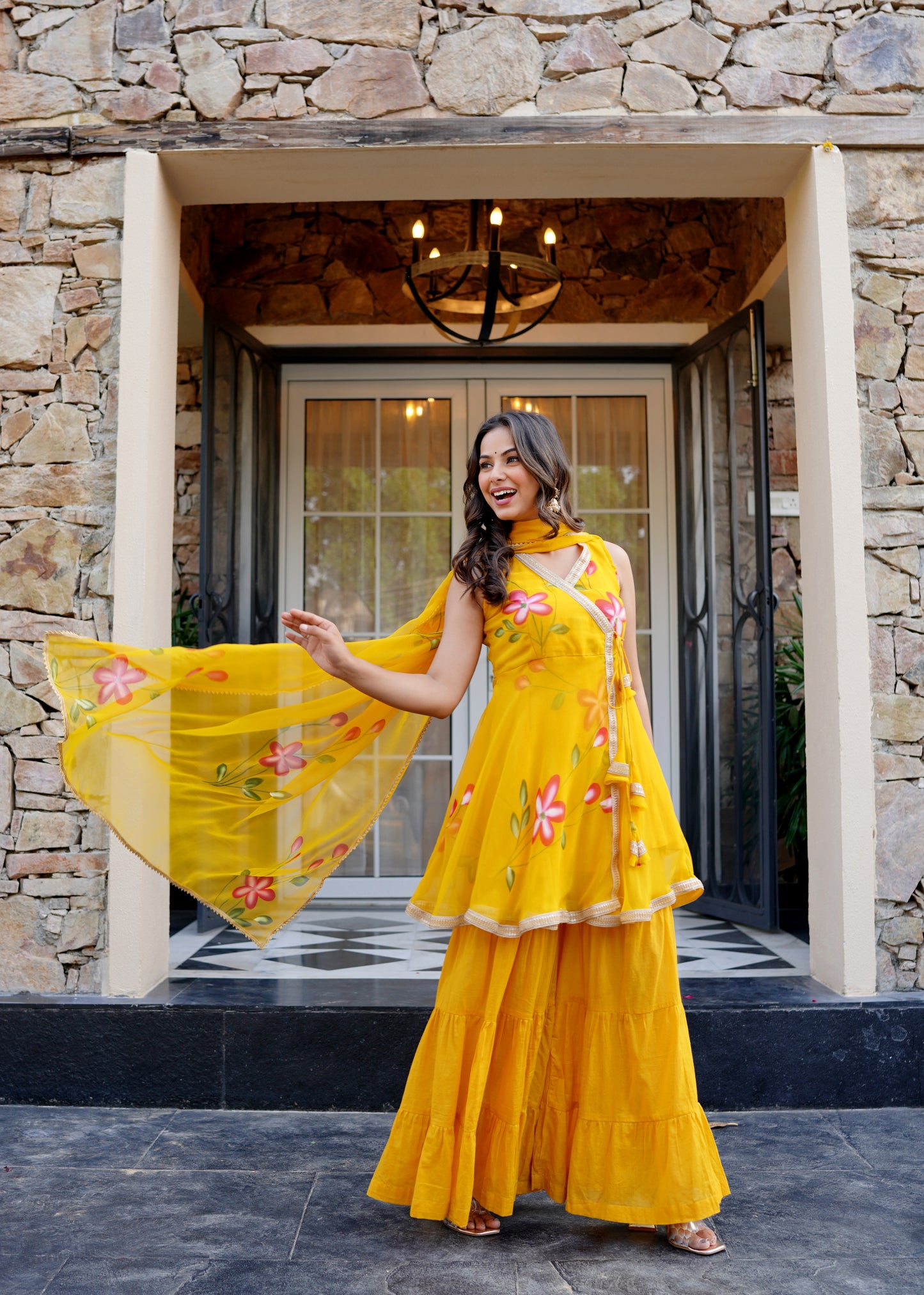 Inaya kurta sharara set