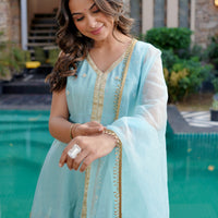 Rivaah Tissue suit set