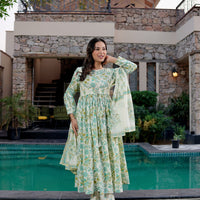 Mahira cotton suit set