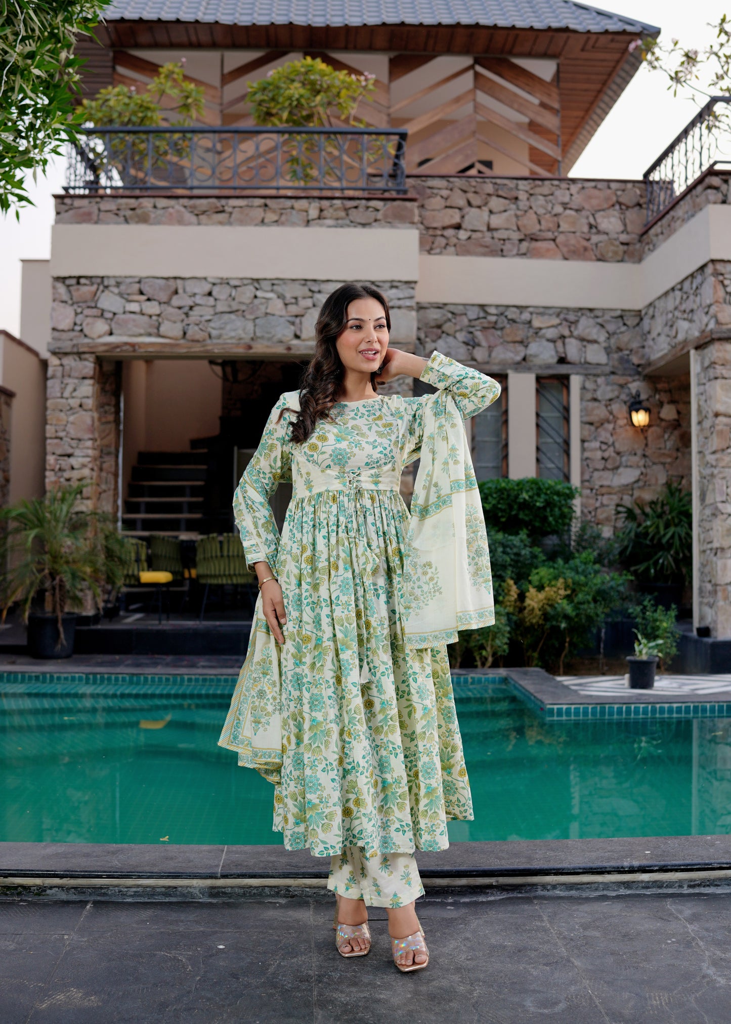 Mahira cotton suit set