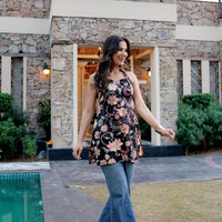 Kiara halter neck short kurti