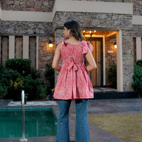 Tishya tassel short kurti