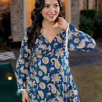 Myra Cotton wrap kurti