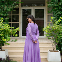 Lavender kurta set