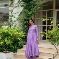 Lavender kurta set
