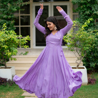 Lavender kurta set