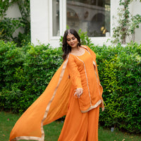 Kesarika kurta palazzo set