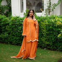 Kesarika kurta palazzo set