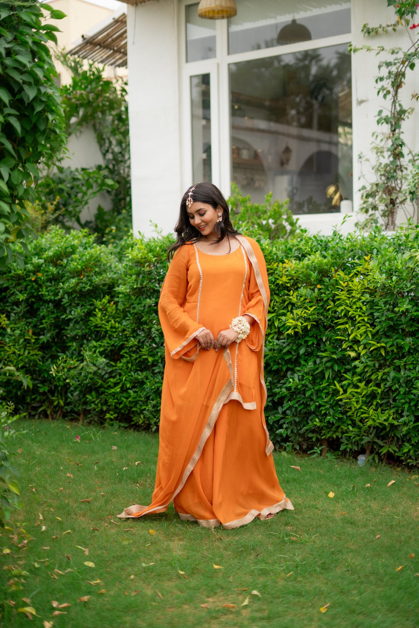 Kesarika kurta palazzo set