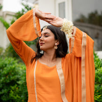 Kesarika kurta palazzo set