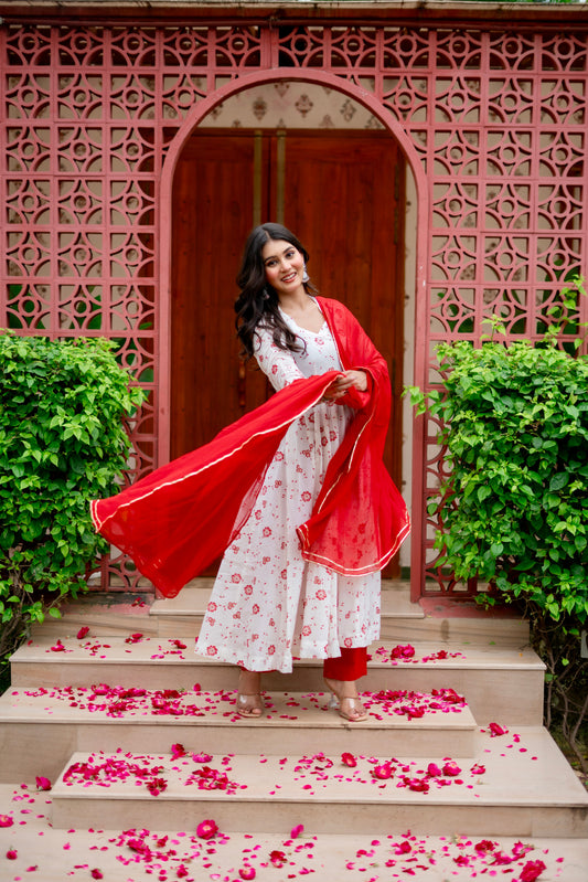 Ruby Cotton Suit set