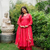 Amara silk suit set