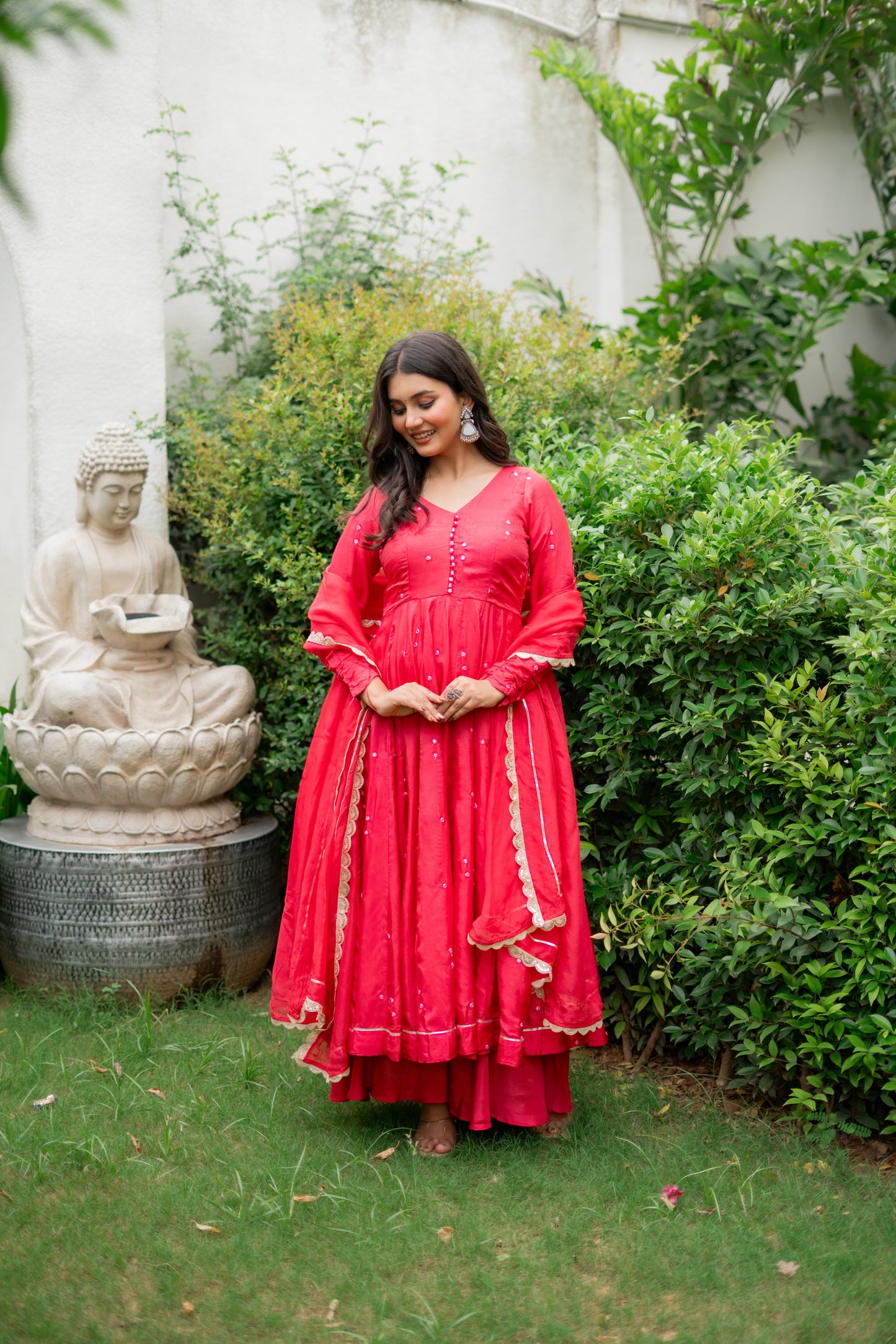 Amara silk suit set