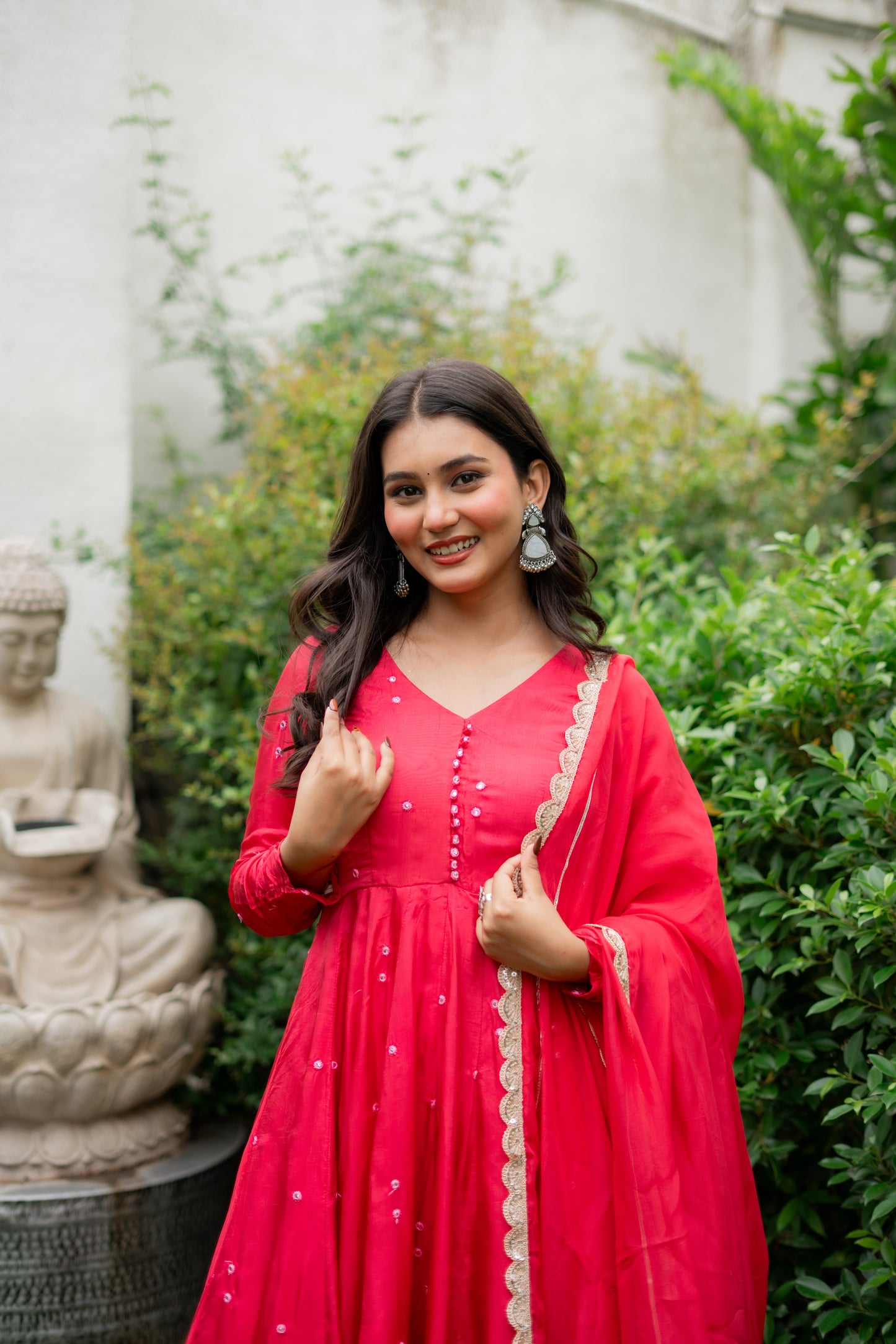 Amara silk suit set