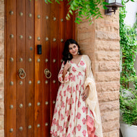 Maati cotton angrakha set