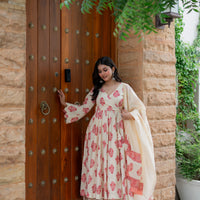 Maati cotton angrakha set