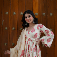 Maati cotton angrakha set
